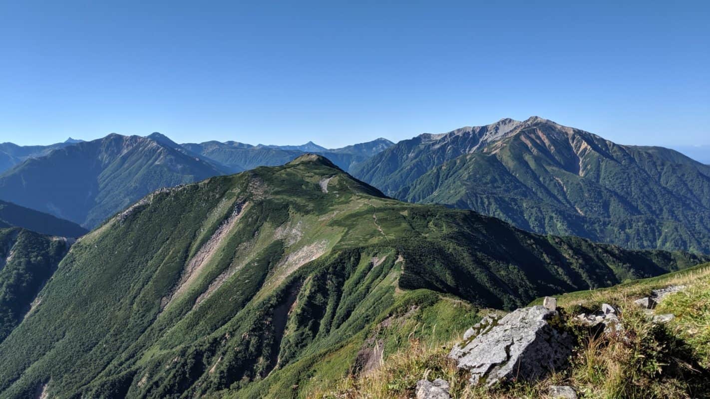 Japanese Northern Alps Traverse - Colin and Pauline